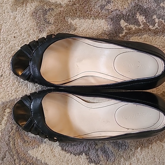 Black Size 8.5 Calvin Klein wedges - Picture 2 of 7